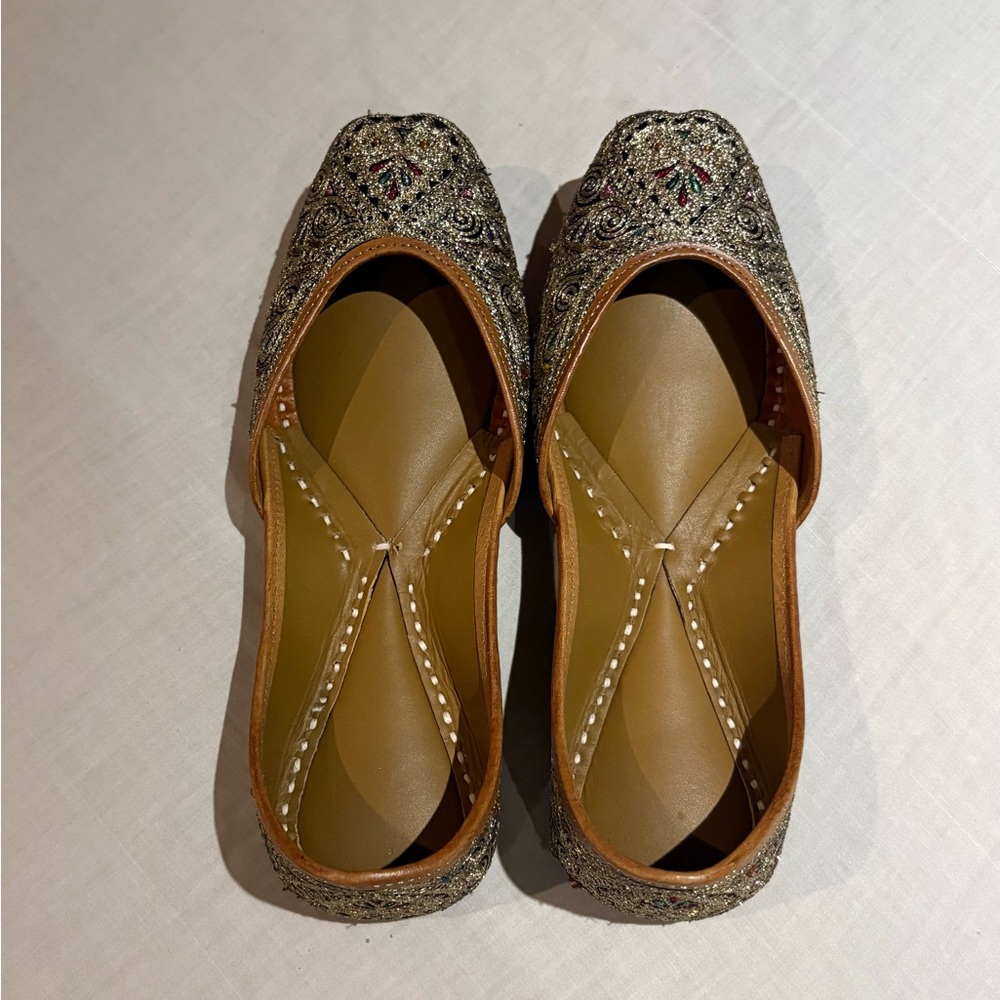 Indian Style Punjabi Jutti Size 8 Women’s Shoes